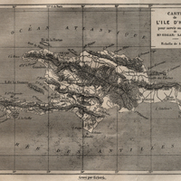 Carte de l'Ile d'Haïti pour servir au voyage de Mr Edgar La Sèlve