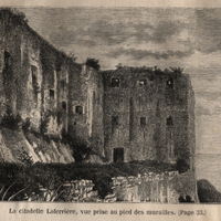 La citadelle Laferrière, vue prise au pied des murailles