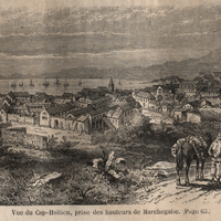 Vue du Cap-Haïtien, prise des hauteurs de Marchegalle