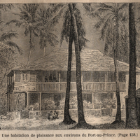 Une habitation de plaisance aux environs du Port-au-Prince