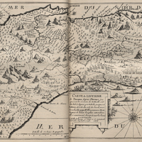 Carte de l'Isthme de Panama