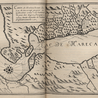 Carte de l'embouchure du Lac de Maracaye jusques à Gibraltar