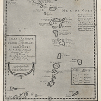 Carte générale des Antilles dressée aux environs de 1650