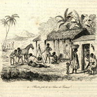 Rancho, près de la Serra de Caraca
