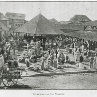 Cayenne. - Le marché