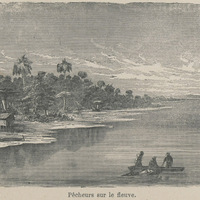 Pécheur sur le fleuve