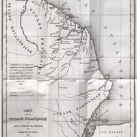 Carte de la Guyane Française pour servir à l'histoire des Missions de la Compagnie de Jésus