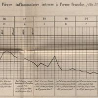 Fièvre inflammatoire au degré moyen, à forme insidieuse