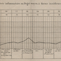 Fièvre inflammatoire intense à  forme franche