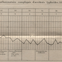 Fièvre inflammatoire compliquée d'accidents typhoïdes