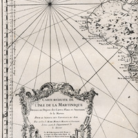 Carte réduite de l'isle de la Martinique dressée au depost des cartes, plans et journaux de la…