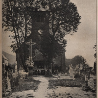 Cérémonie funèbre en l'honneur de Toussaint-Louverture. Sortie de l'église