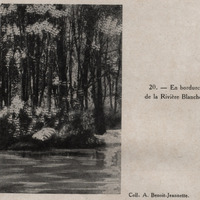 En bordure de la rivière Blanche