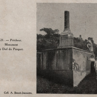 Prêcheur . Monument de Diel du Parquet