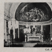 Le Choeur de la Cathédrale du Mouillage avant la catastrophe du 8 mai 1902