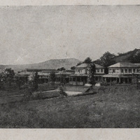 Les bâtiments de l'Hôpital Civil de Fort-de-France