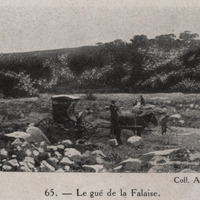 Le gué de la falaise