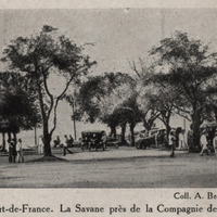Fort-de-France. La Savane près de la Compagnie des transports