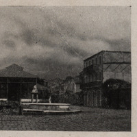Saint-Pierre. Place Bertin. Marché couvert