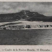 Coulée de la Rivière-Blanche. 15 Décembre 1929