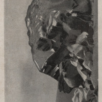 « Bombe volcanique » projetée par le Mont-Pelé. 16 février 1930