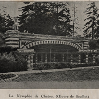 La Nymphée de Chatou. (Œuvre de Soufflot)