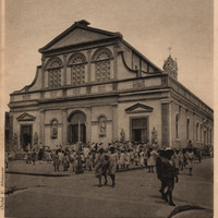Eglise de Pointe-à-Pitre ( 30.465 hab ). Elle est bâtie sur l'emplacement d'une autre église qui…