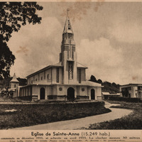 Eglise de Sainte-Anne ( 15.249 hab ). Elle a été commencée en décembre 1933, et achevée en avril…