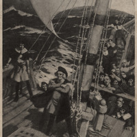 Christophe Colomb pendant la révolte de son équipage, par Gustave Alaux