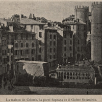 La maison de Colomb, la porte Soprana et le Cloître St-Andréa