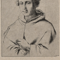 C. Colomb , d'après une gravure du XVIe siècle. Il porte la cape dite de moine mais qui n'était …