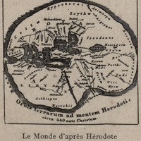 Le monde d'après Hérodote ( environ 440 ans avant J.-C.