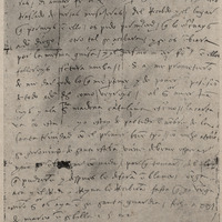 Une page de l'écriture de Colomb