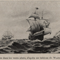 Les Caravelles dans les vents alizés