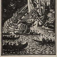 L 'Echouage de la « Santa-Maria »