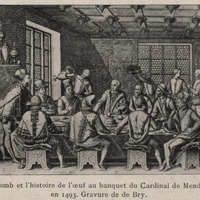 Colomb et l'histoire de l'oeuf au banquet du Cardinal de Mendoza en 1493