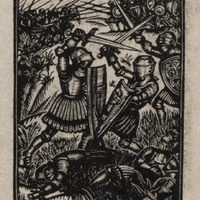 Barthélémy Colomb terrassant les frères Porras