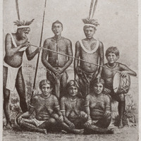 Indiens peaux rouges de la Guyane anglaise