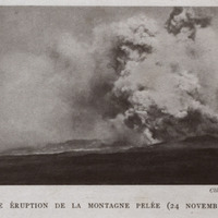 Nouvelle éruption de la Montagne Pelée ( 24 novembre 1929 )