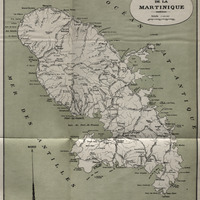 Carte de la Martinique