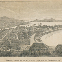 Marigot, chef-lieu de la partie française de Saint-Martin