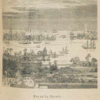 Vue de la Havane, Capitale de l'île de Cuba