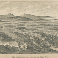Vue générale de la plaine de la Vega-Real