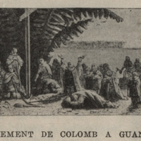 Débarquement de Colomb à Guanahani