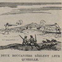 Deux boucaniers règlent leur querelle