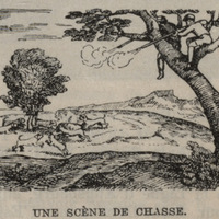 Une scène de chasse