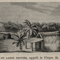 Ajoupas du Lagon Peinier, appelé le Cirque de bambous