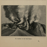 Le cratère vue du sud-ouest