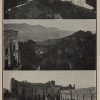La citadelle de La Ferrière ( vue prise d'un avion ).Vue extérieure de la citadelle. Vue intérieure…