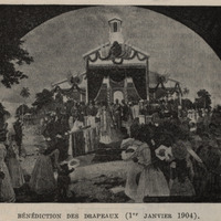 Bénédiction des drapeaux ( 1er janvier 1904 )